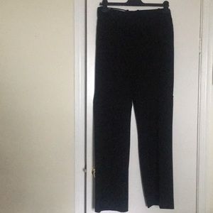 J. Crew Tollegno 1900 Black Trousers